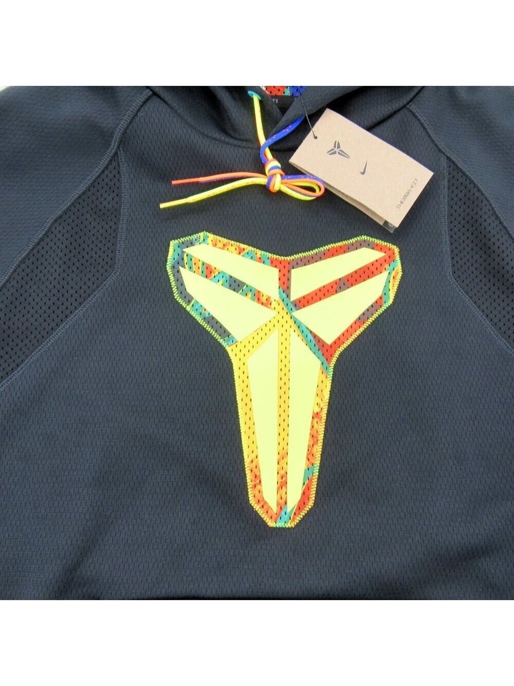 Nike Kobe Therma Fit " What The" Pullover Hoodie Mens Size Large NEW - Picture 5 of 13